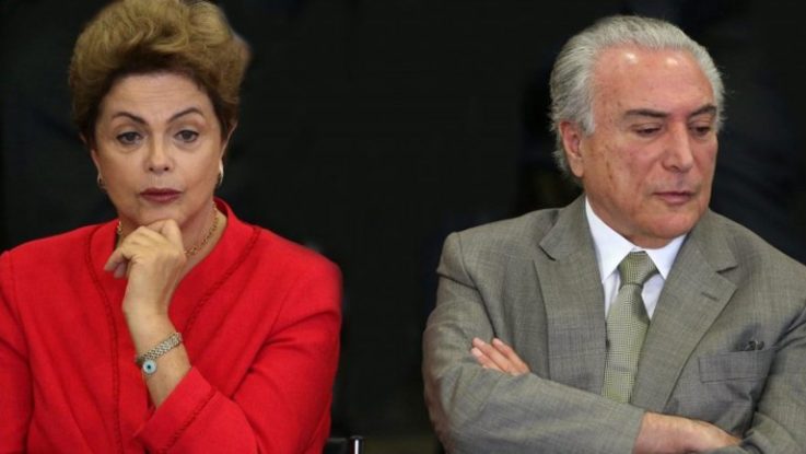 dilma y temer