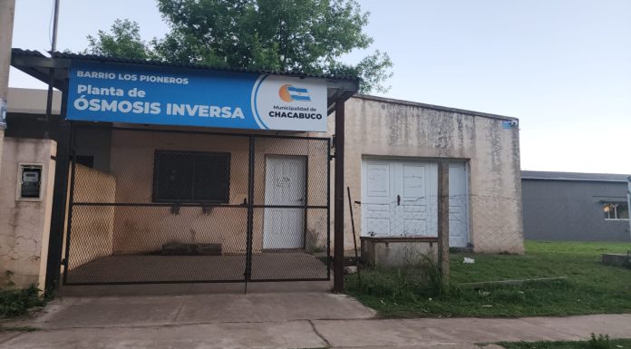 Horario de la planta de ósmosis inversa de Los Pioneros