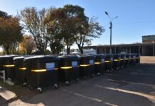 Golía presentó 40 nuevos contenedores para Chacabuco