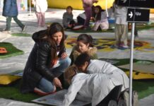 Escuelas primarias participaron del Circuito Móvil de Educación Vial